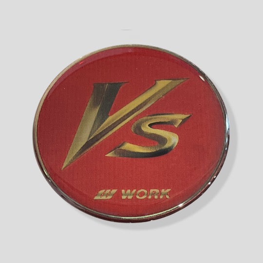 Work VS Resin Decal Red
