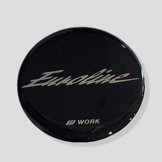 Euroline Work Resin Decal Black