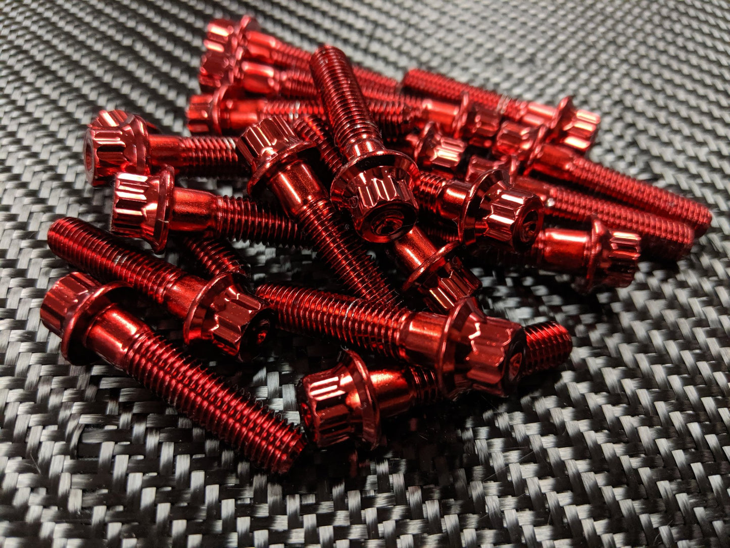 M7 Kandy Red 12pt Assembly Bolt