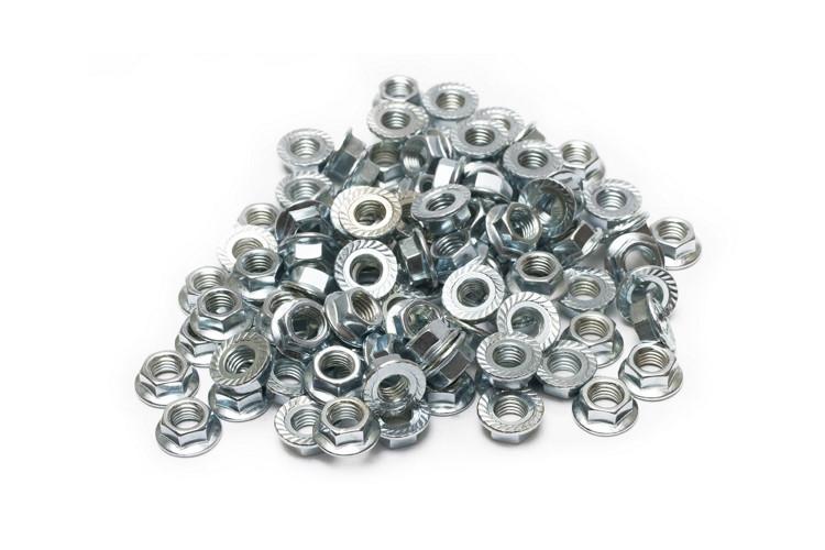 M6 Serrated Flange Nuts