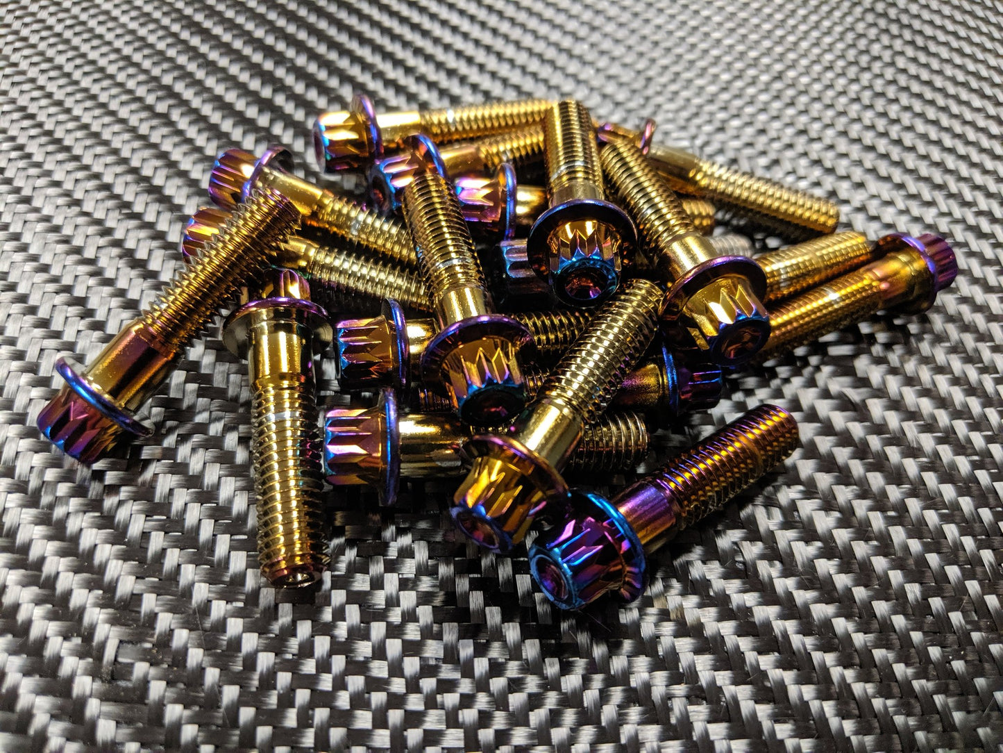 M8 Neo Chrome Dark 12pt Assembly Bolt