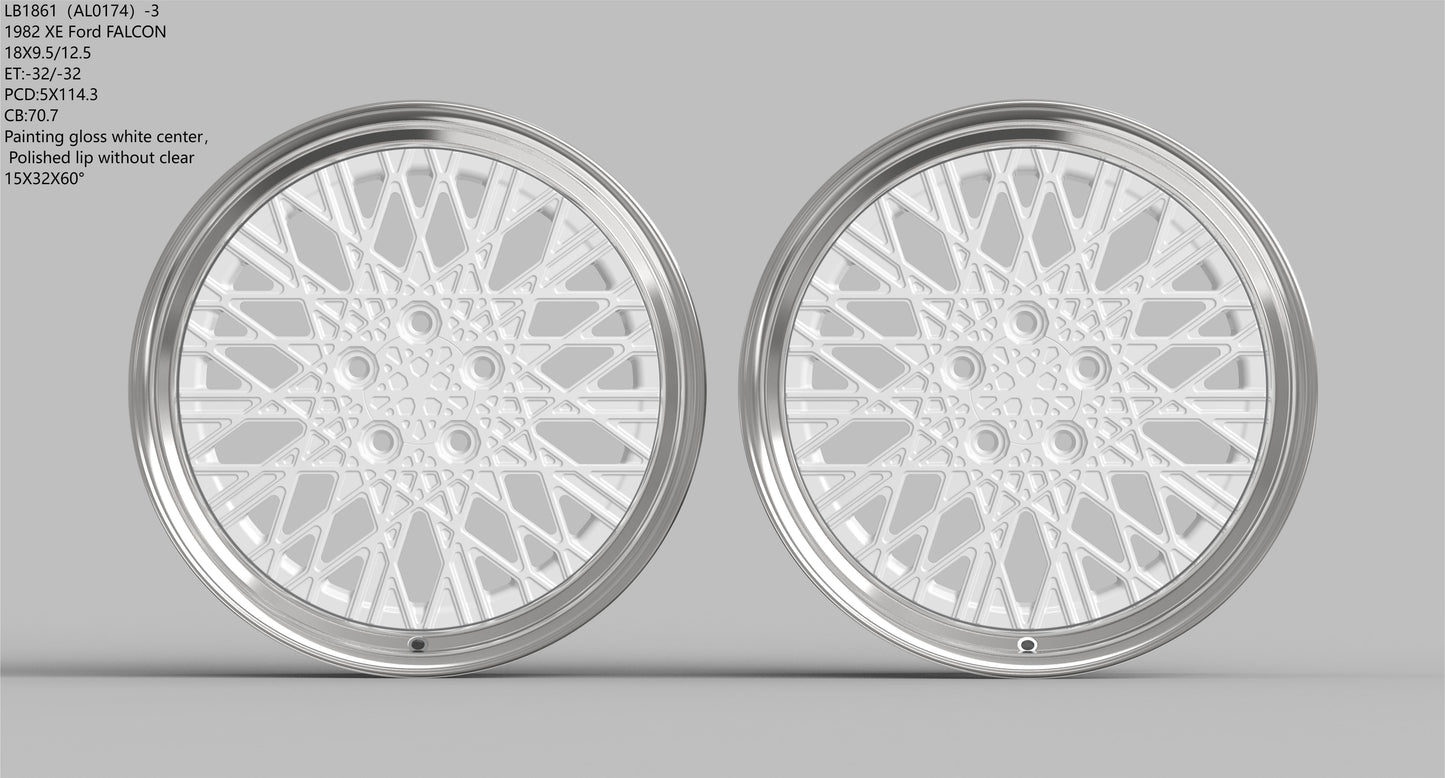 Custom Forged SnowFlake ESP wheels- Any size and width