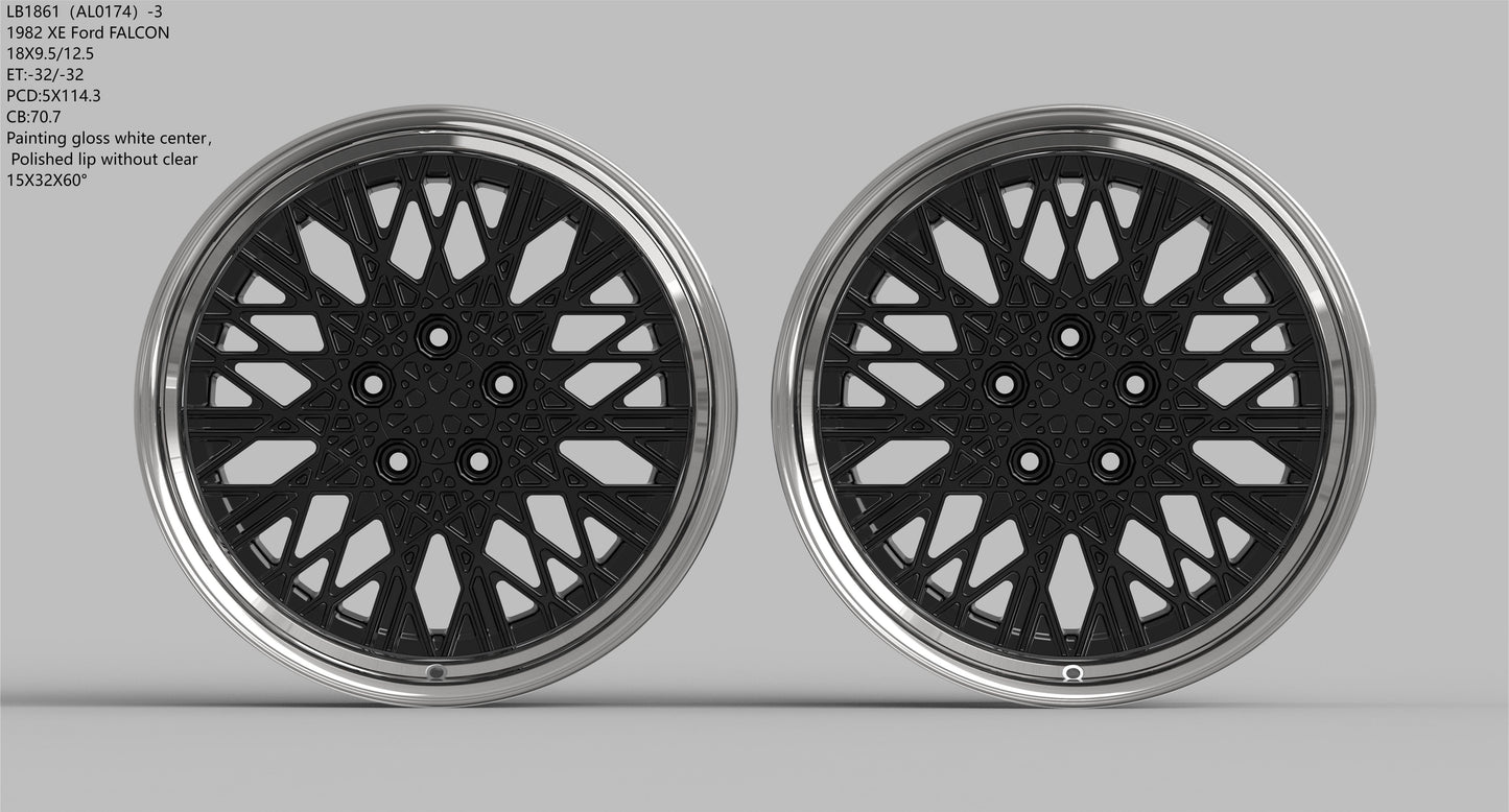 Custom Forged SnowFlake ESP wheels- Any size and width