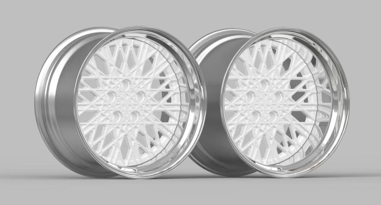 Custom Forged SnowFlake ESP wheels- Any size and width