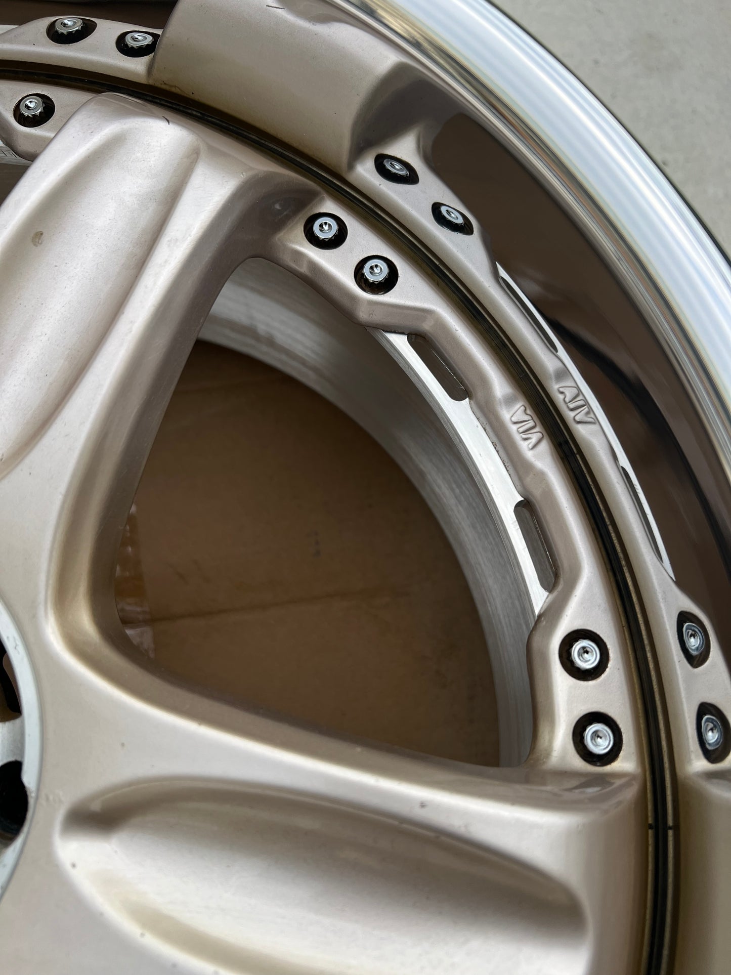 18" 2 Piece Barrel Reverse Lip -RAYS GTC