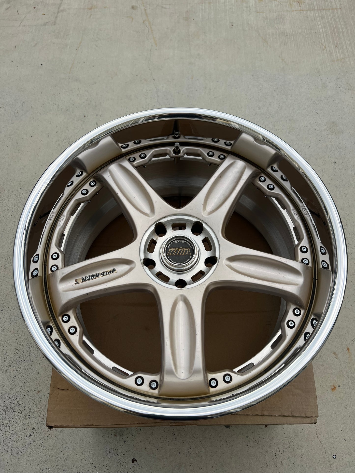 18" 2 Piece Barrel Reverse Lip -RAYS GTC