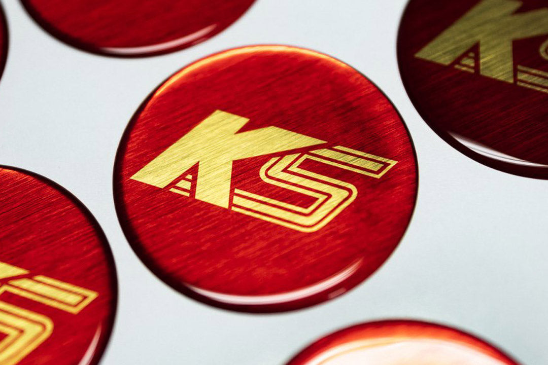 SSR Koenig Resin Logo Red