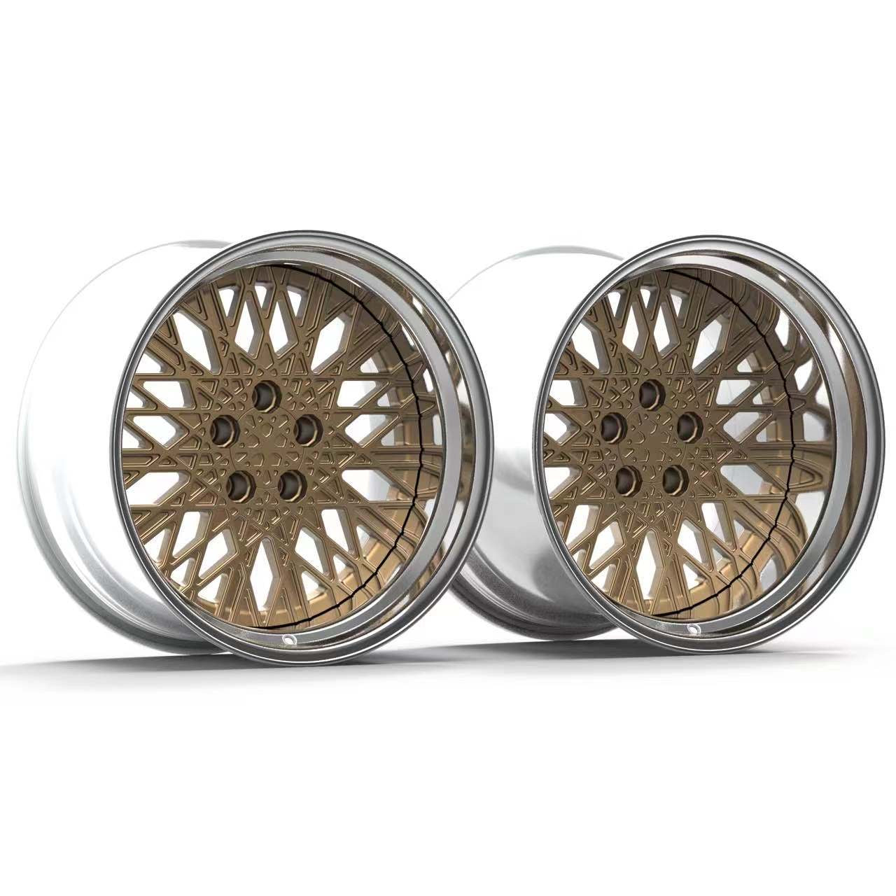 Custom Forged SnowFlake ESP wheels- Any size and width