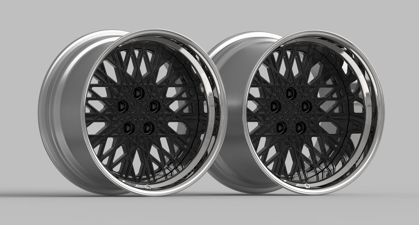 Custom Forged SnowFlake ESP wheels- Any size and width