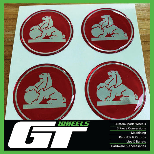 Holden Lion Red(No Tail) 45mm Resin Decal