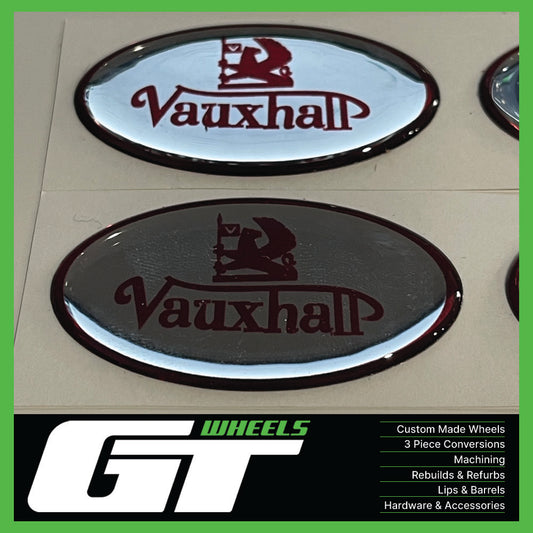 Vauxhall Oval Resin Decal to suit PW15 PW16 PW18 PW20